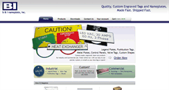 Desktop Screenshot of binameplate.com